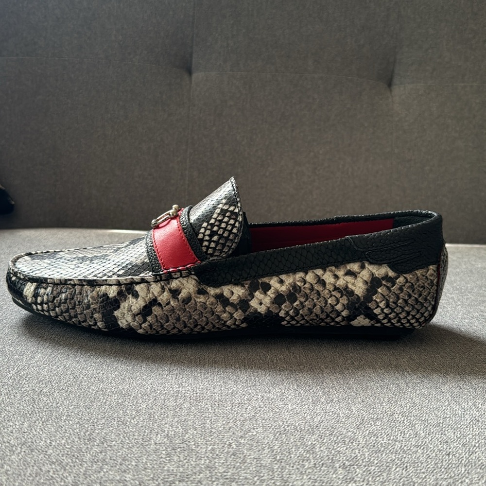 John Richmond python embossed drivers - Picture 5 of 13